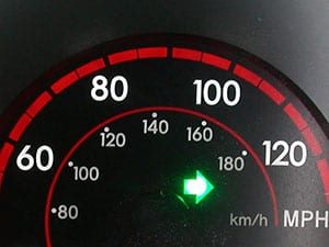 Speedometer 40 MPG Gasoline Cars