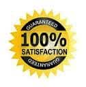 Capitol's one hundred percent satisfaction guaranty emblem