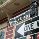 Bourbon St Sign